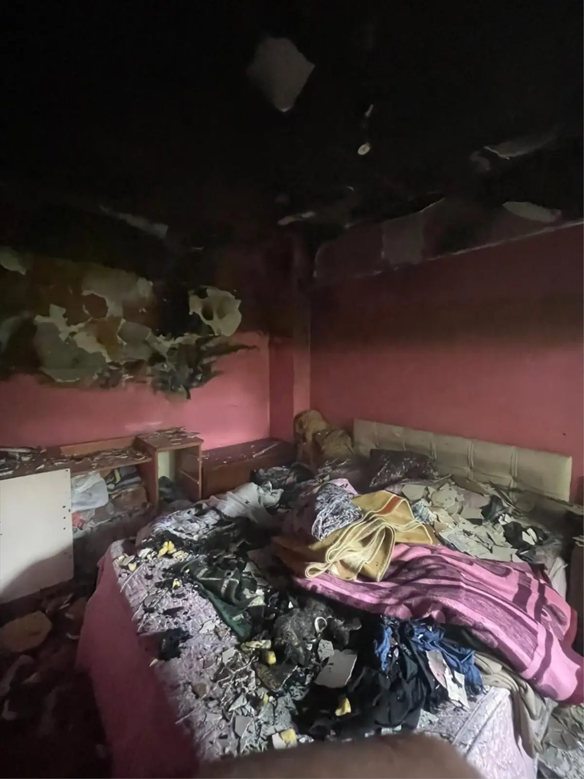 taraklida yangin ev hasar gordu s5DnffCw