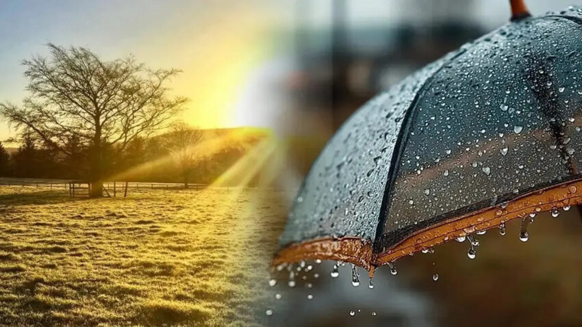 Meteoroloji acikladi kuzeyde saganak guneyde sicak hava etkili olacak yl1aLEWl